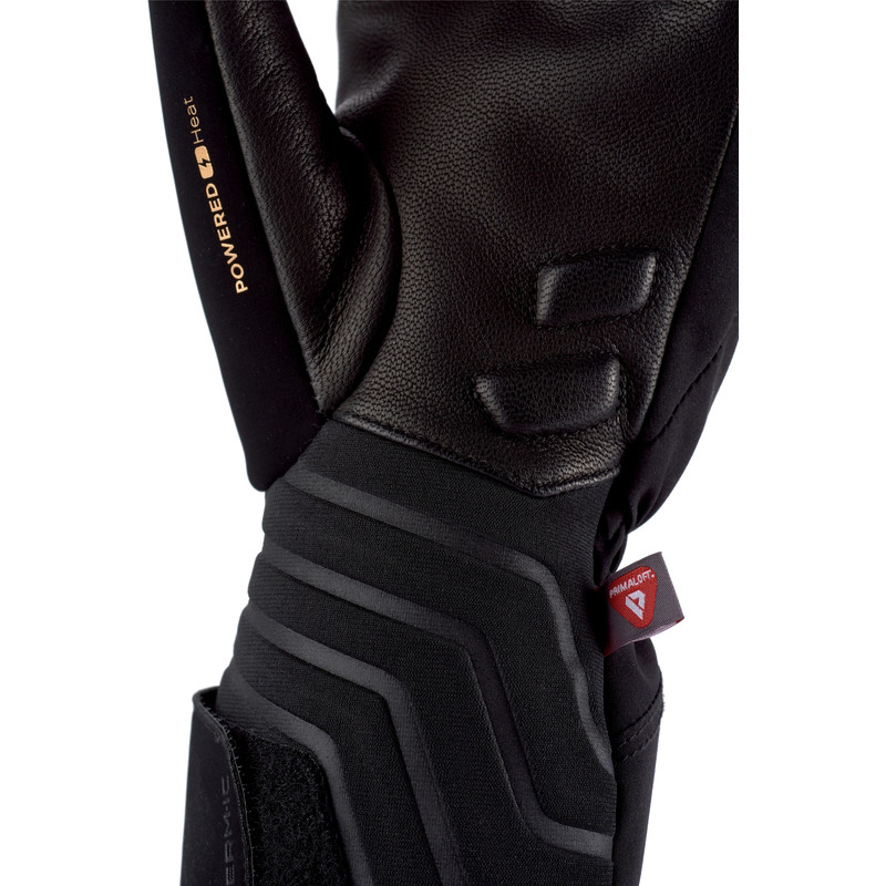 Therm-ic Power Gloves Ski Light Boost - Black - Velikost: 7.5