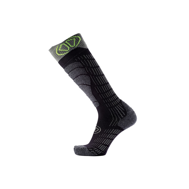 Sidas Ski Comfort Socks Black/Grey - Velikost: 42-44