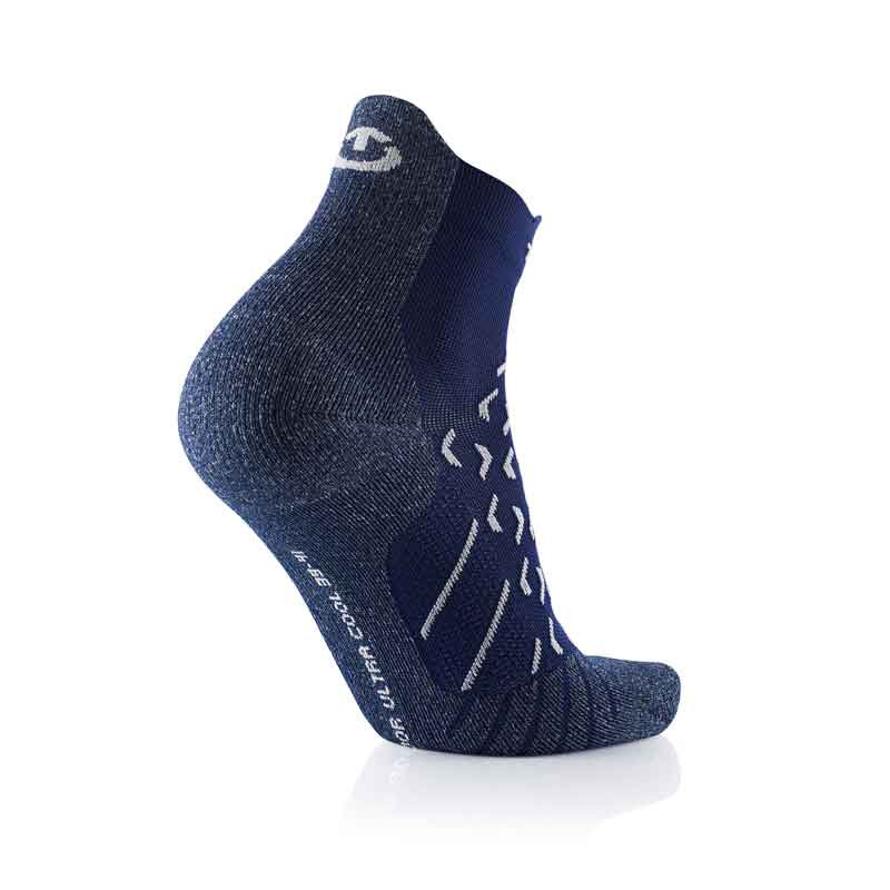 Therm-ic Outdoor UltraCool Ankle Blue/White