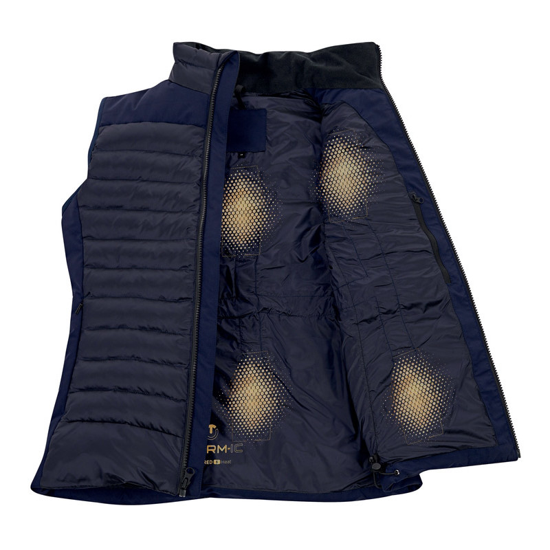 Therm-ic PowerVest Urban Women - tmavo modrá - Veľkosť: XL