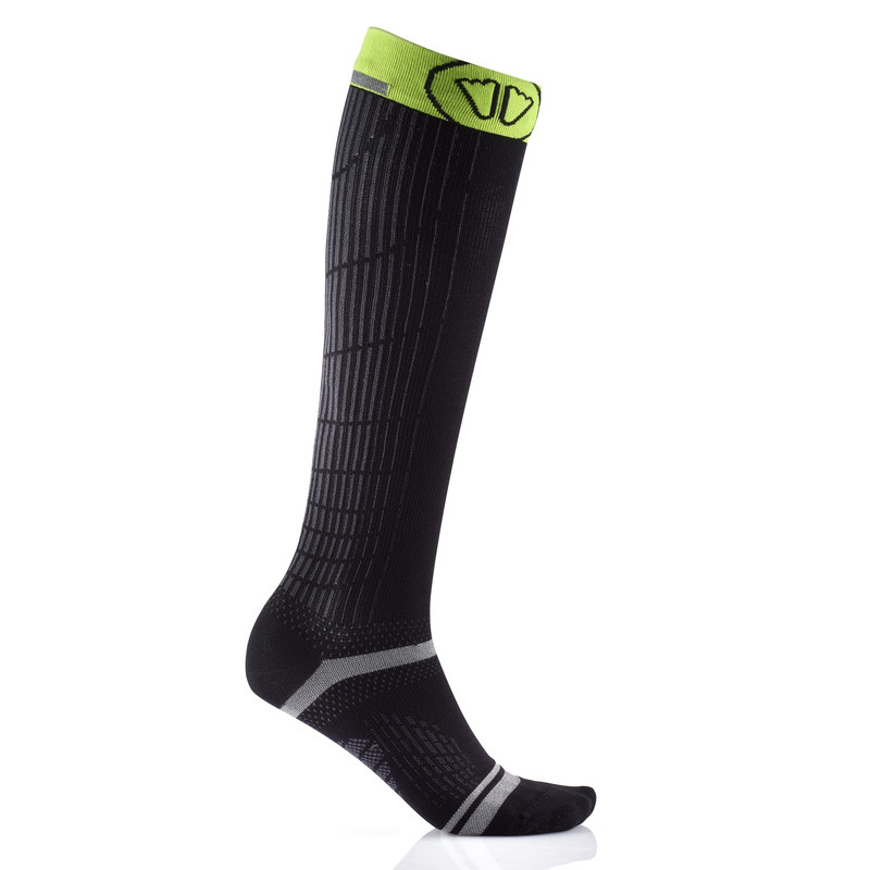 Sidas Endurance Racing Knee Black/Yellow - Veľkosť: L (42-43)