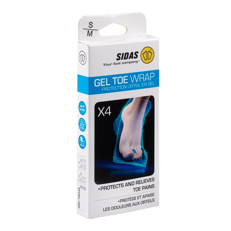 Sidas Gel Toe Wrap (4 ks)