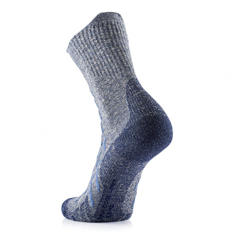 Therm-ic Trekking UltraCool Linen Crew Lady Grey/Blue - Velikost: 39-40