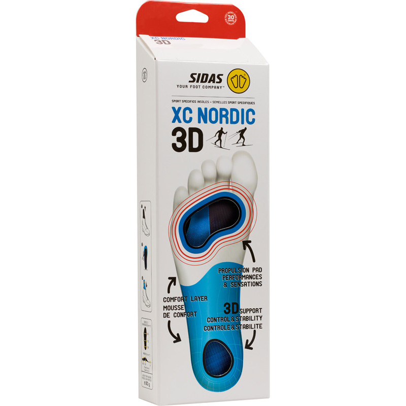 Sidas XC Nordic 3D - Velikost: XXL (46-48)