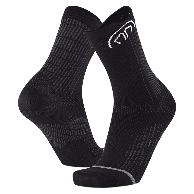 Sidas Run Anatomic Crew Black - Velikost: 39-41