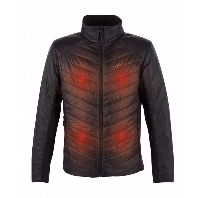 Therm-ic PowerJacket Speed Men - černá - Velikost: M