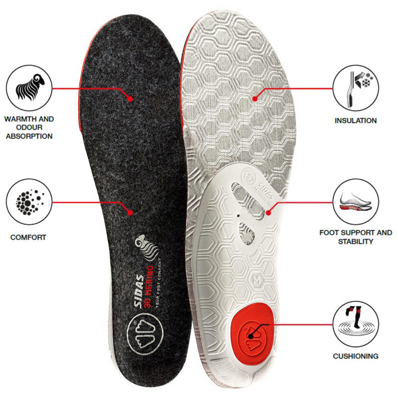 Sidas Winter 3D Merino - Velikost: XL (44-45)