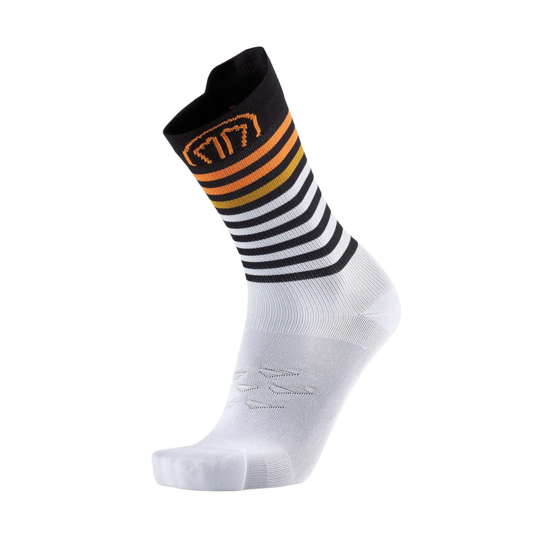 Sidas Run Anatomic Light Crew White/Black - Veľkosť: 39-41