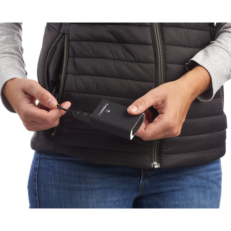Therm-ic Heated Vest Women - černá - Veľkosť: S