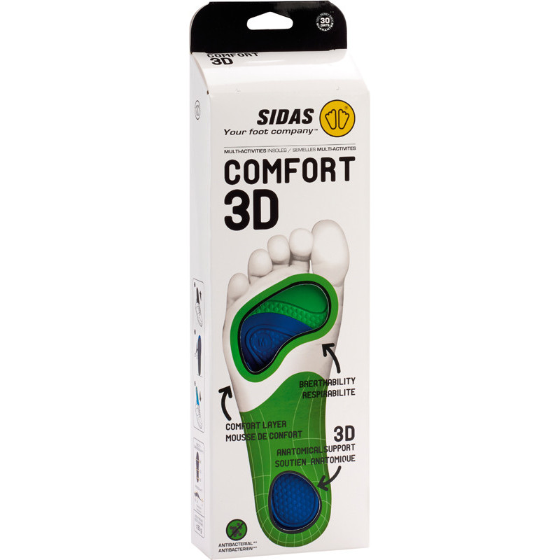 Sidas Comfort 3D - Velikost: XS (35-36)