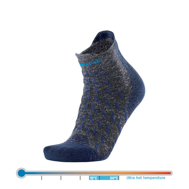Therm-ic Trekking UltraCool Linen Ankle Grey/Navy - Velikost: 45-47