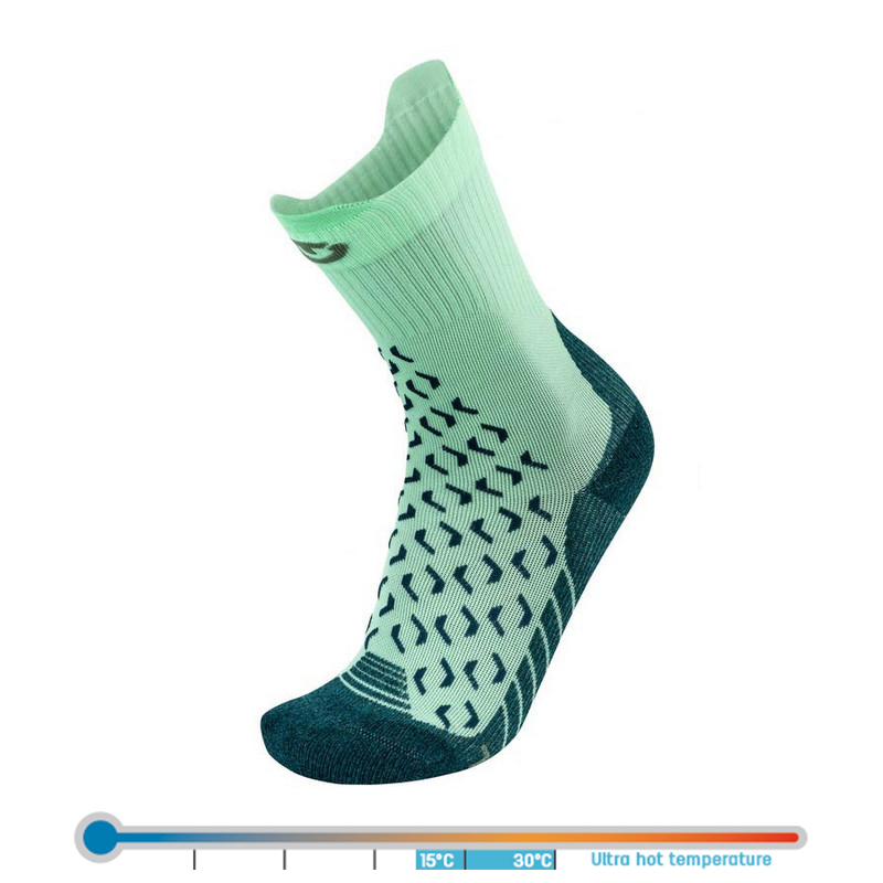 Therm-ic Outdoor UltraCool Crew Lady Light Green 41-42